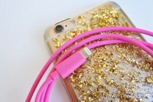 cable iphone rose