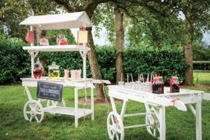 Mariage Décoration Extérieur Roulette