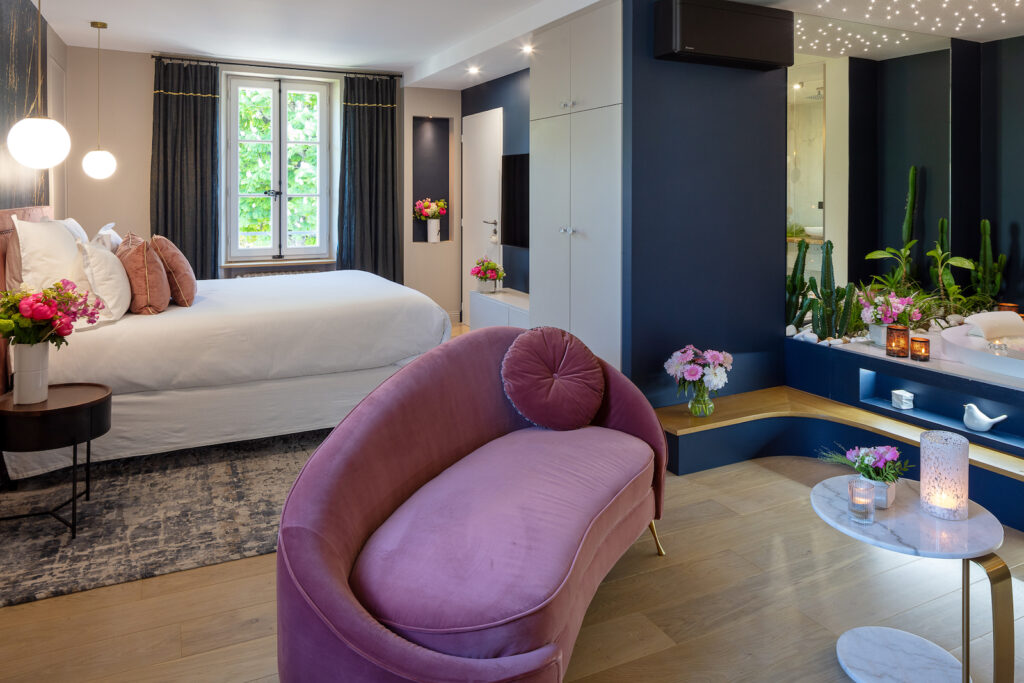 chambre avec jacuzzi privatif à Aix-en-Provence de 40m2